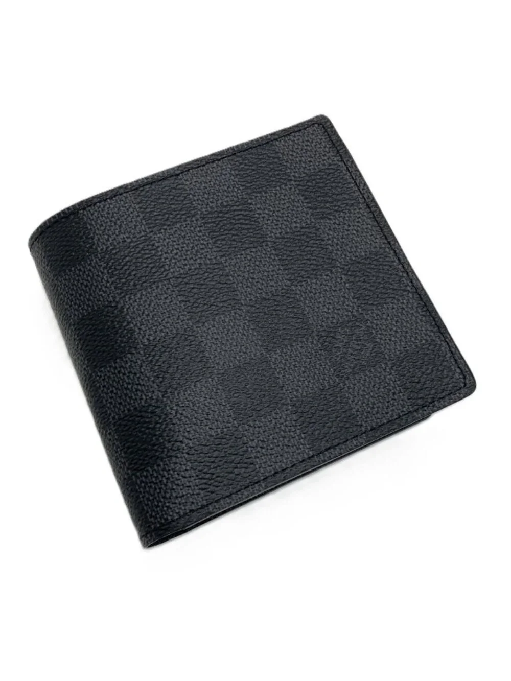 Louis Vuitton Damier Cobalt Portefeuille Marco Bifold Wallet Fabric
